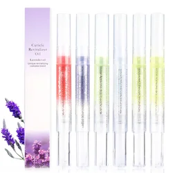 2/6Taste Nail Nutrition Oil Pen Prevent Agnail Nail Treatment Cuticle Oil Fruit Fragrance Nourish Skin Softener Finger Care Tool
