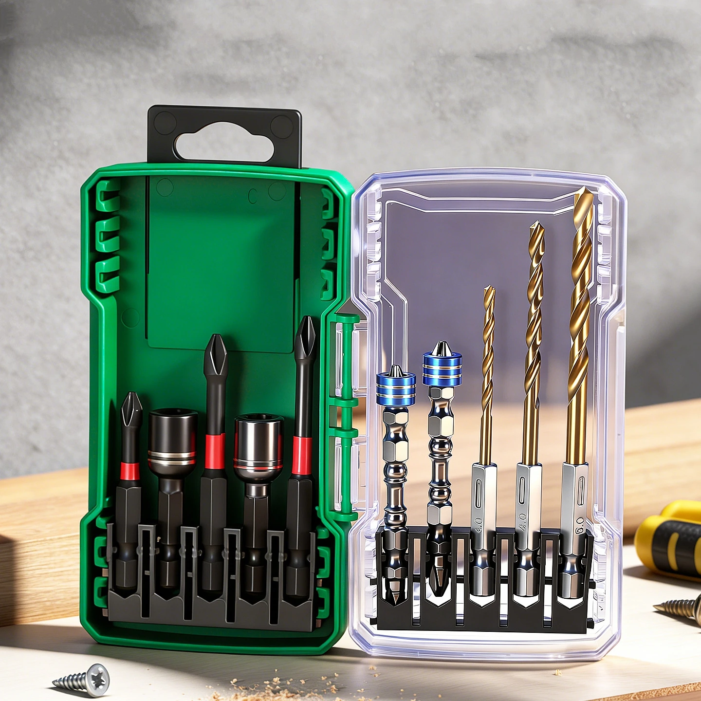 

10Pcs Magnetic Impact Drill Bit Set Hex Shank Screwdriver Bits Twist Drill Socket Adapter Power Tools Kit GJ0520