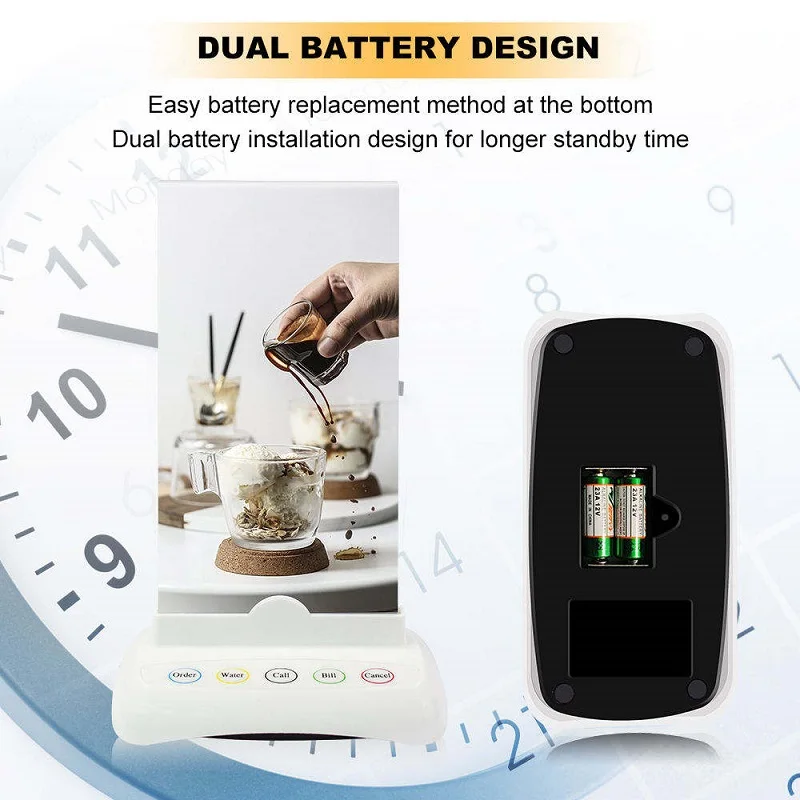 Multifunction Wireless Restaurant Call System Bell Call Buttons Emergency Hospital Clinic Cafe Bar Guest Service
