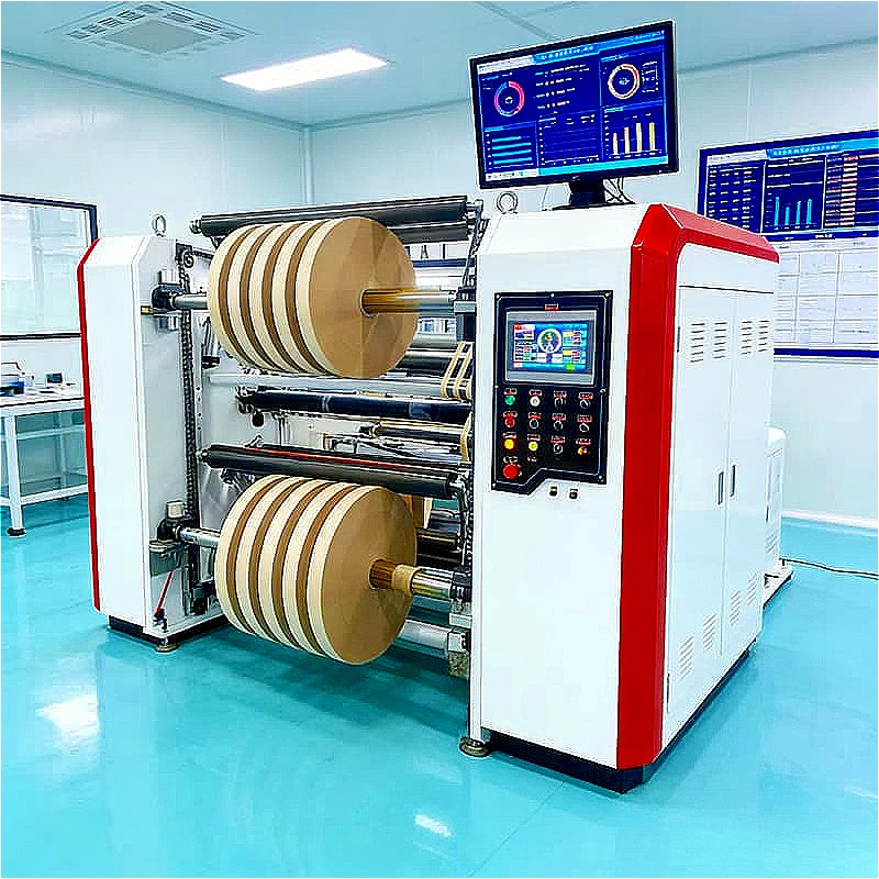 Automatic Slitting Machine Paper Cutter Rewinder Heavy Duty Guillotine Trimmer for Kraft Paper Roll Slitting Customized Hot Sale