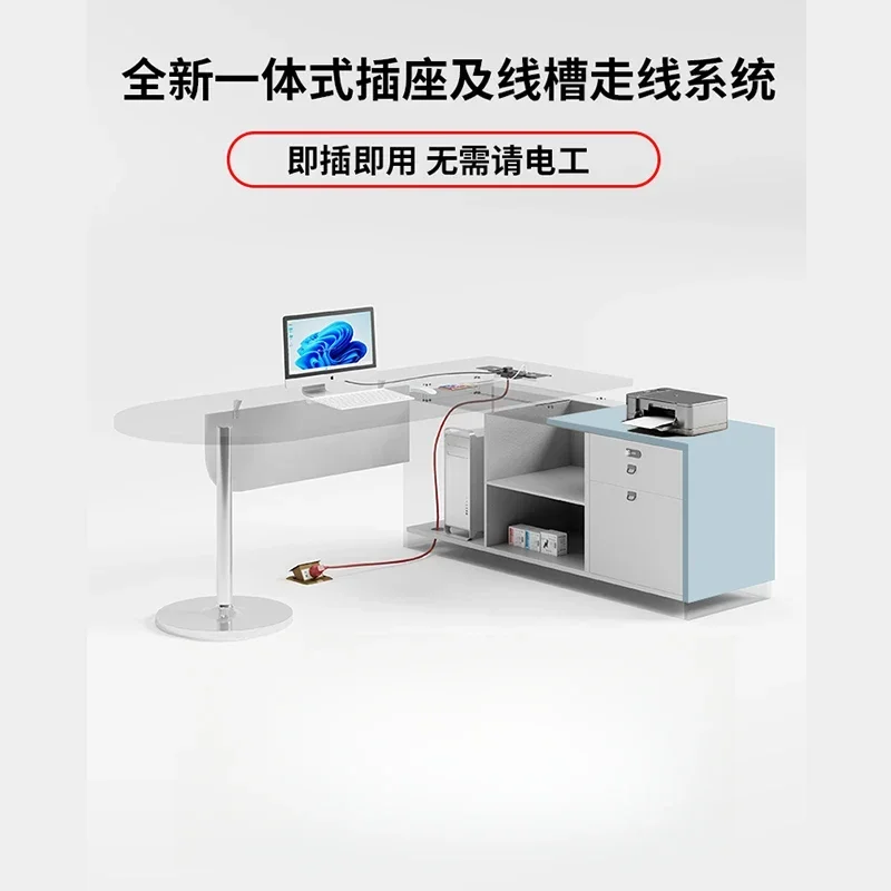 Hospital desk diagnosis and treatment table, doctor's clinic health center diagnosis stand, consultation pet office reception ta