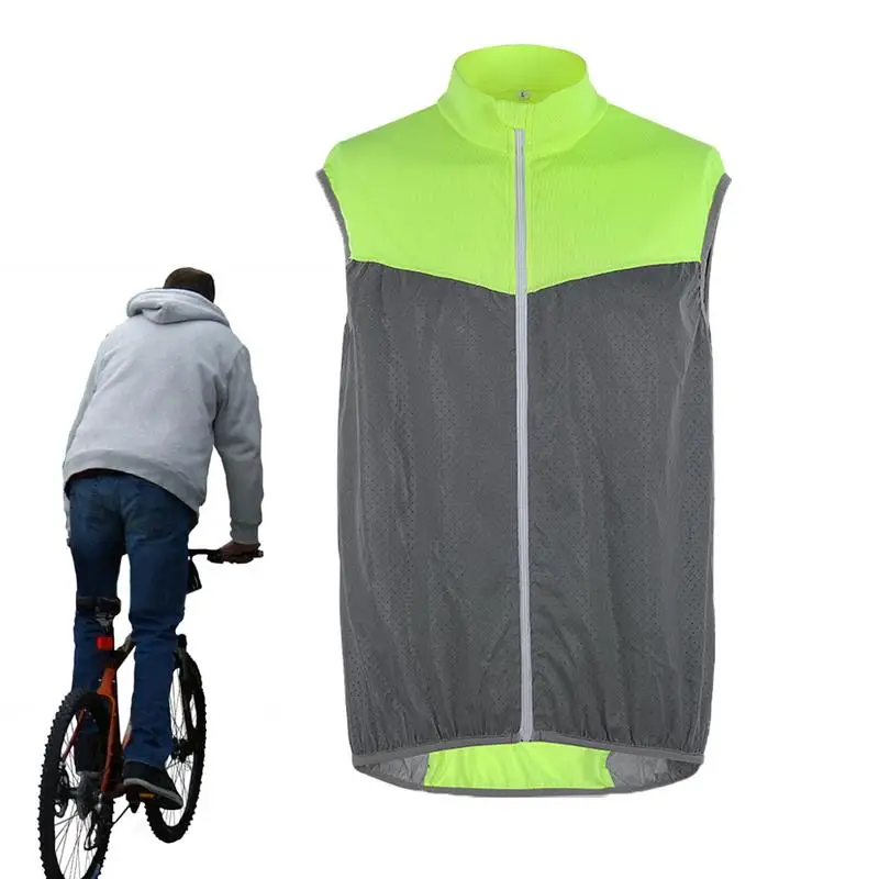 

High Visibility Reflective Vest Working Clothes Motorcycle Cycling Sports Outdoor Reflective Safety Clothing Reflective Jacket