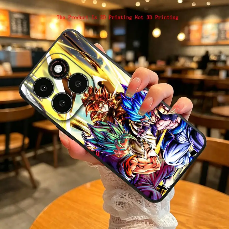 Case for Motorola G96 G50 G86 G60s G51 G73 G53 G30 Edge 70 50 40 20 Pro 30 Lite S30 G71 G32 G52 Phone Cover Dragon Balls Fusion