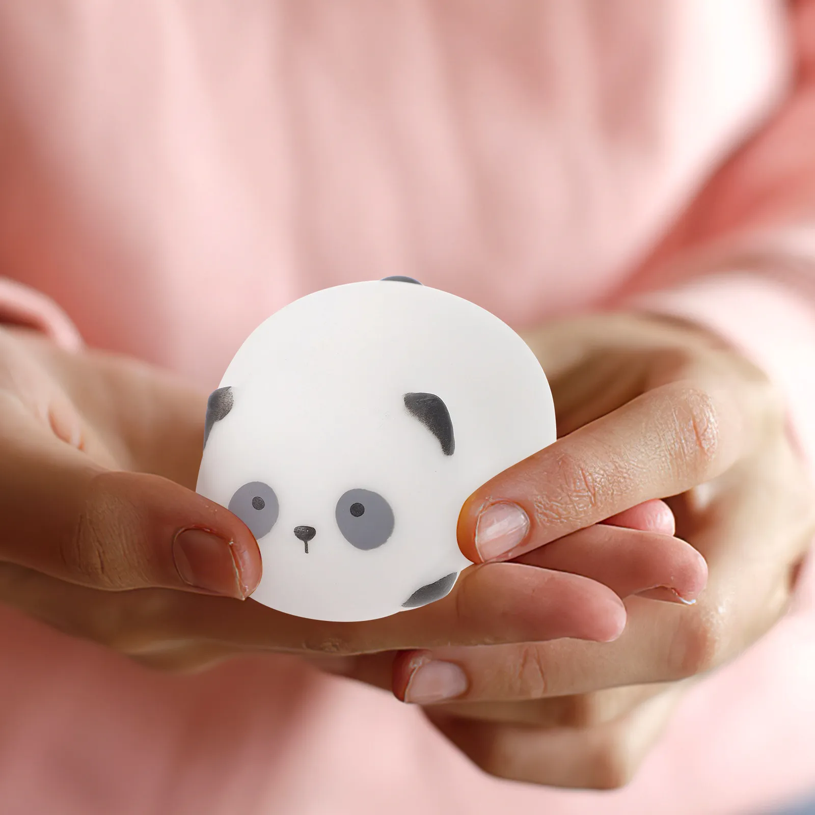 

Эластичная игрушка-антистресс в виде панды для снятия напряжения, мягкая, тянущаяся, для офиса и школы, для успокоения тревоги