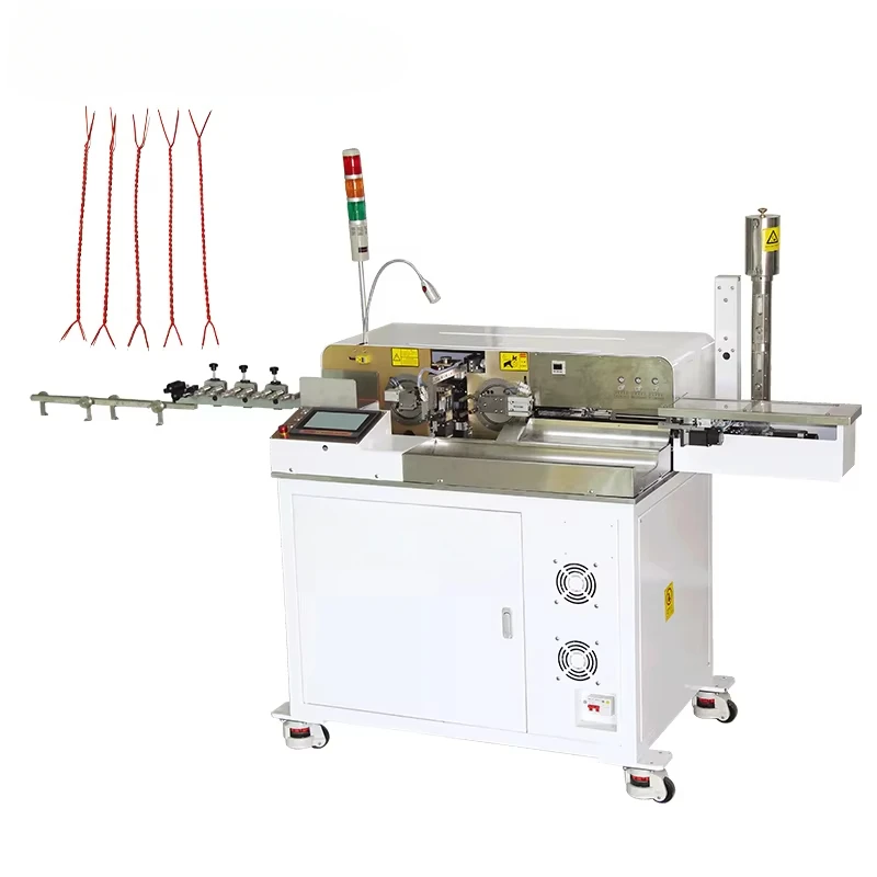 Automatic Double Side Wire Tinning/Soldering Machine EW-21F Wire Cutting Stripping Terminal Crimping Machine