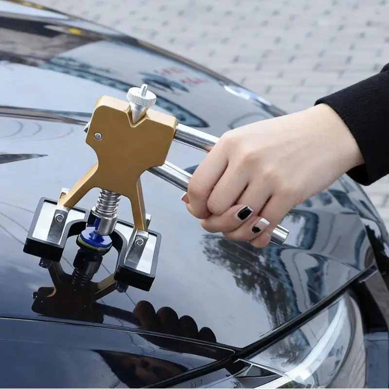 Car Dent Repair Puller Set  Paintless Remover Lifter Tool for Quick Hail Dint Damage Removal
