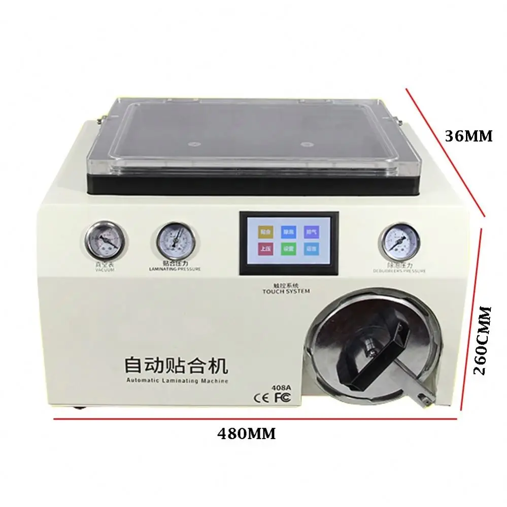 

Factory Price 2 In 1 TBK 408A OCA Laminating Machine And LCD Bubble Remover Machine