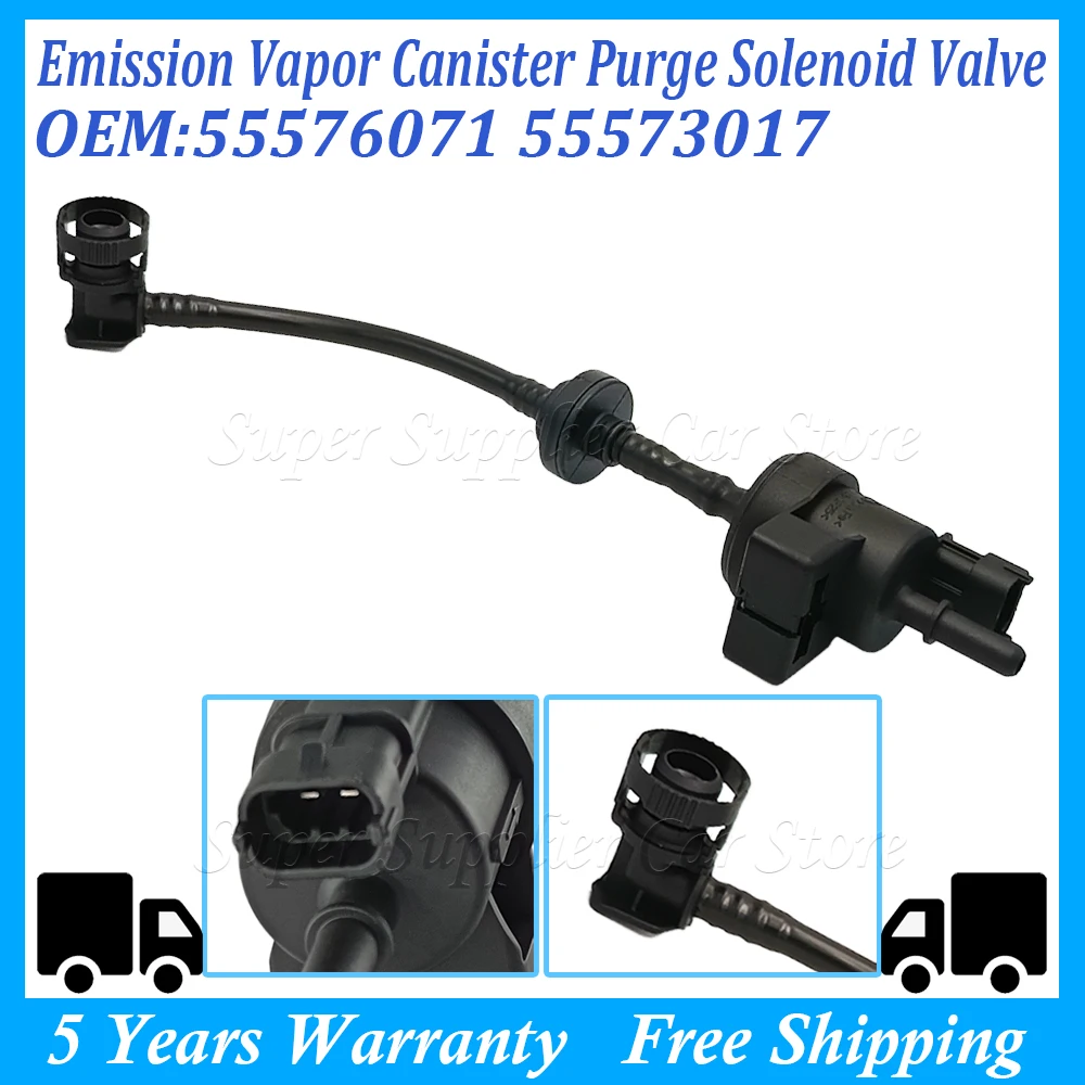 New Fits For Buick Encore Chevrolet Cruze Sonic Trax Vauxhall Opel Vapor Canister Purge VCP Valve 55573017 0280142505 55576071