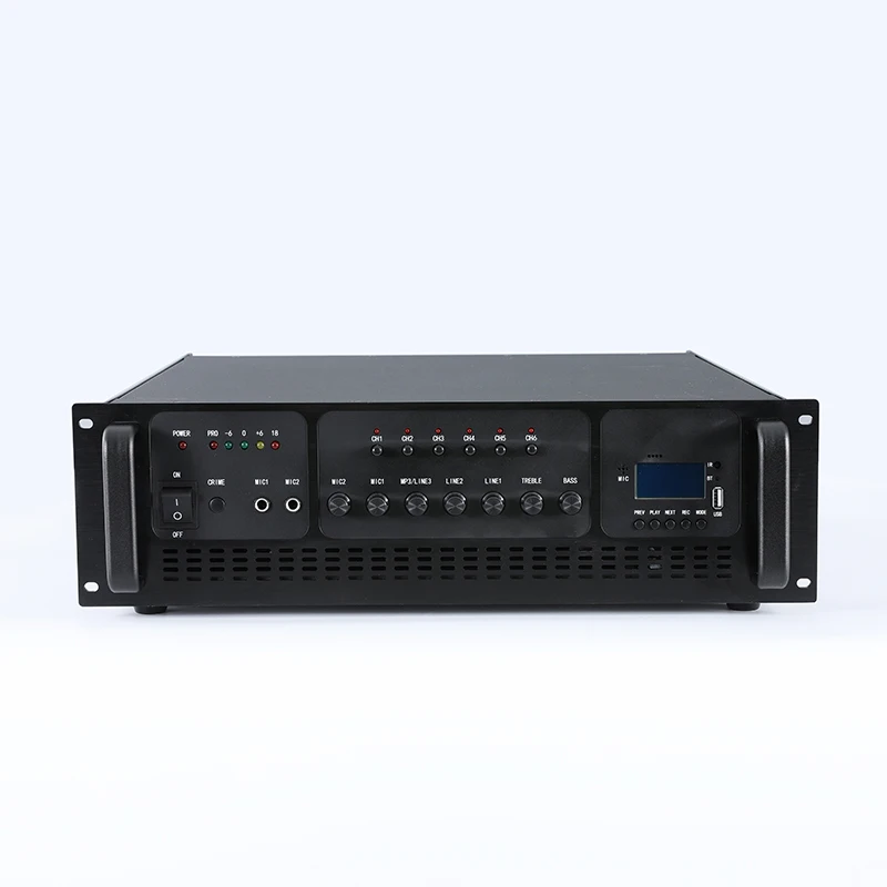 

High Performance 1000W Power Amplifier HiFi Power Amplifier Use for Classroom