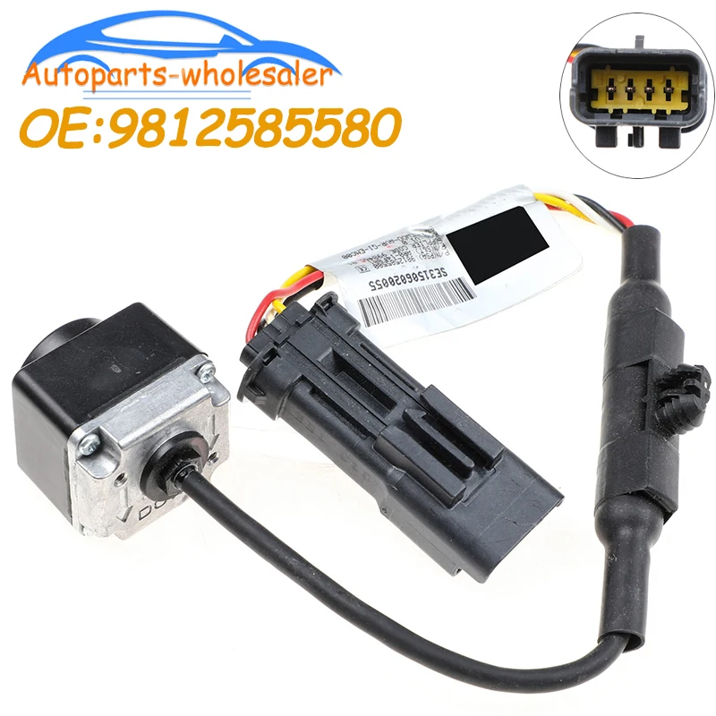 Cámara de respaldo de visión trasera 9812585580 AR0-14F001 para accesorios de coche Citroen C4 Cactus 2016