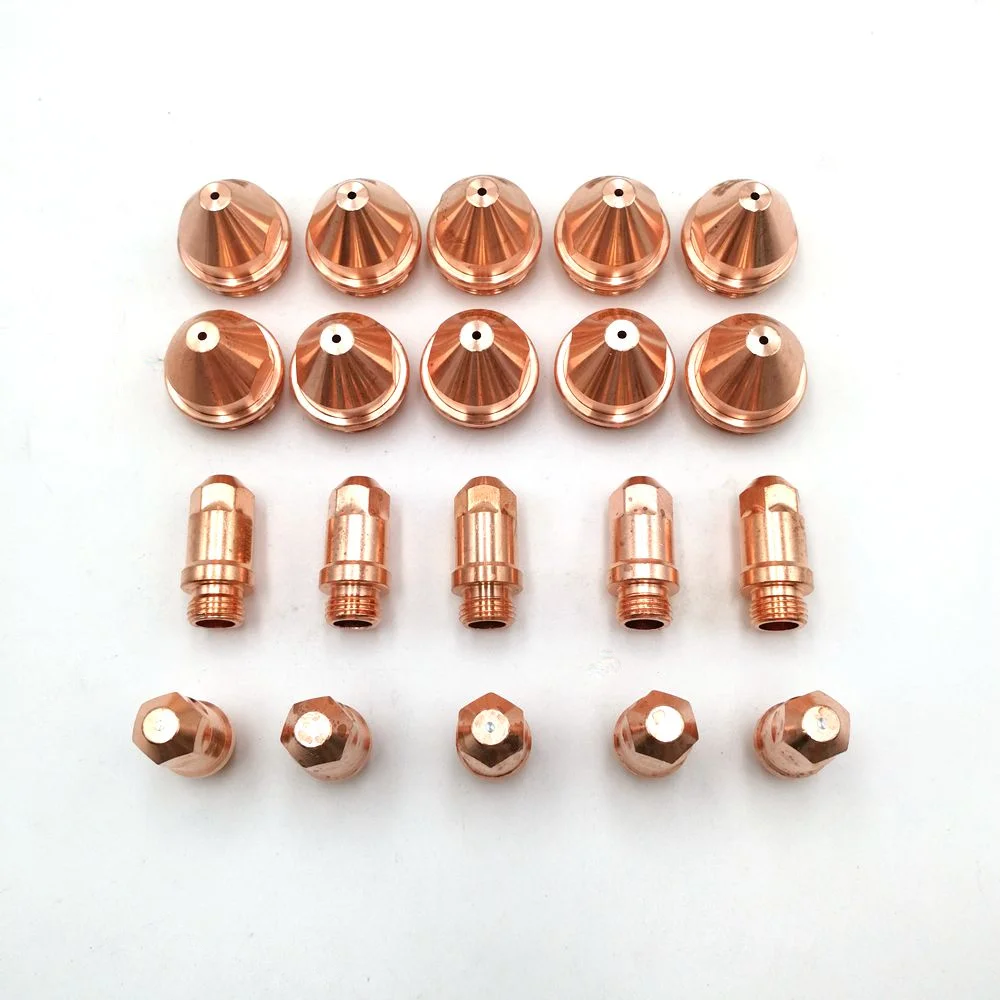 YGX-100 YK-100 YGX100A Plasma Cutting Torch Consumables Electrode YGX100102 30PCS And Nozzle YGX100103 30PCS