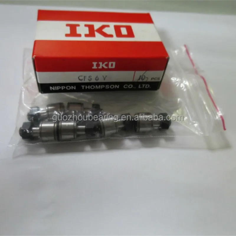 IKO Cam Follower Bearing CFS6 CFS6V Track Roller Bearing 6x12x9.5mm CFS2.5/3/4/5/6V  carretilha de pesca
