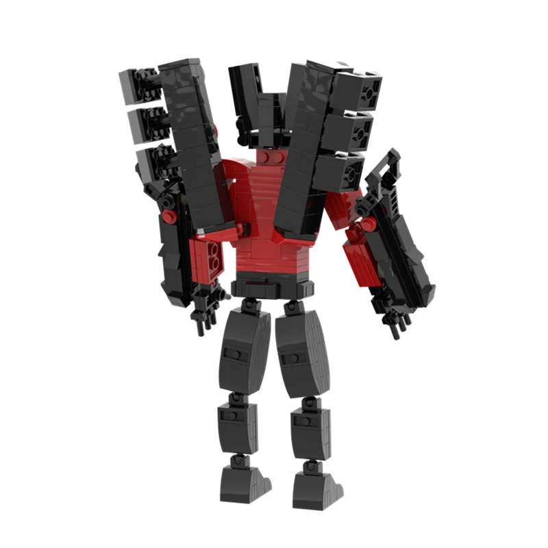407 قطعة/المجموعة جديد Skibidi المرحاض تحديث المتكلم رجل اللبنات DIY تيتان Mecha MOC الطوب نموذج لعب للأطفال هدايا عيد الميلاد