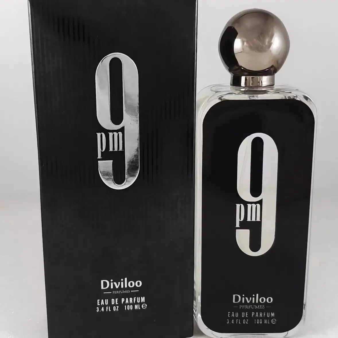 Perfume negro para hombre de 9pm, perfume ligero, perfume neutro para mujer, regalo de encanto persistente, fragancia duradera