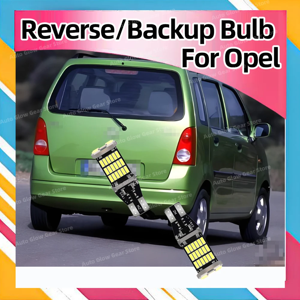 

2x светодиодные фонари заднего хода с линзой 6000K для Opel Astra J K 2011-2021, Insignia A B, Mokka X, Meriva, Antara, Agila, Ampera, Cascada