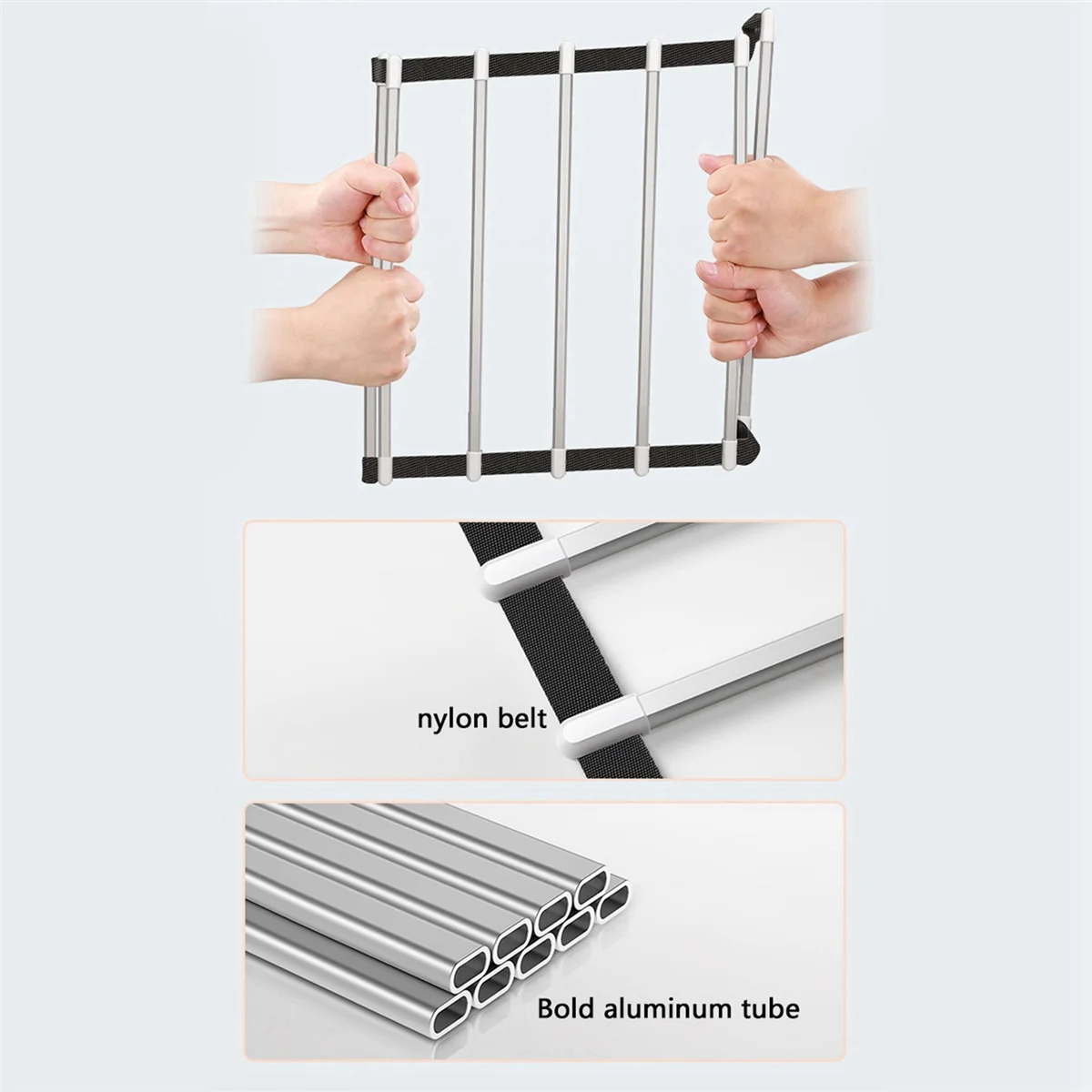 3X 6 Layers Pants Hangers Space Saving Trouser Storage Racks Home Closet Wardrobe Multi Layer Pants Rack Clothing