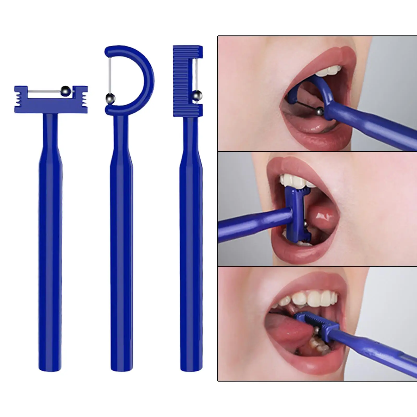 

3 набора упражнений на кончиках языка для способствующих независимых движения кончиков языка от челюсти улучшает навыки кормления, четкость речи