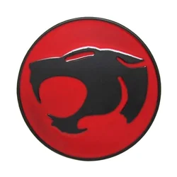 New Design Thundercats Logo Metal Lapel Pin is so awesome and even trending, Red on Black Enamel