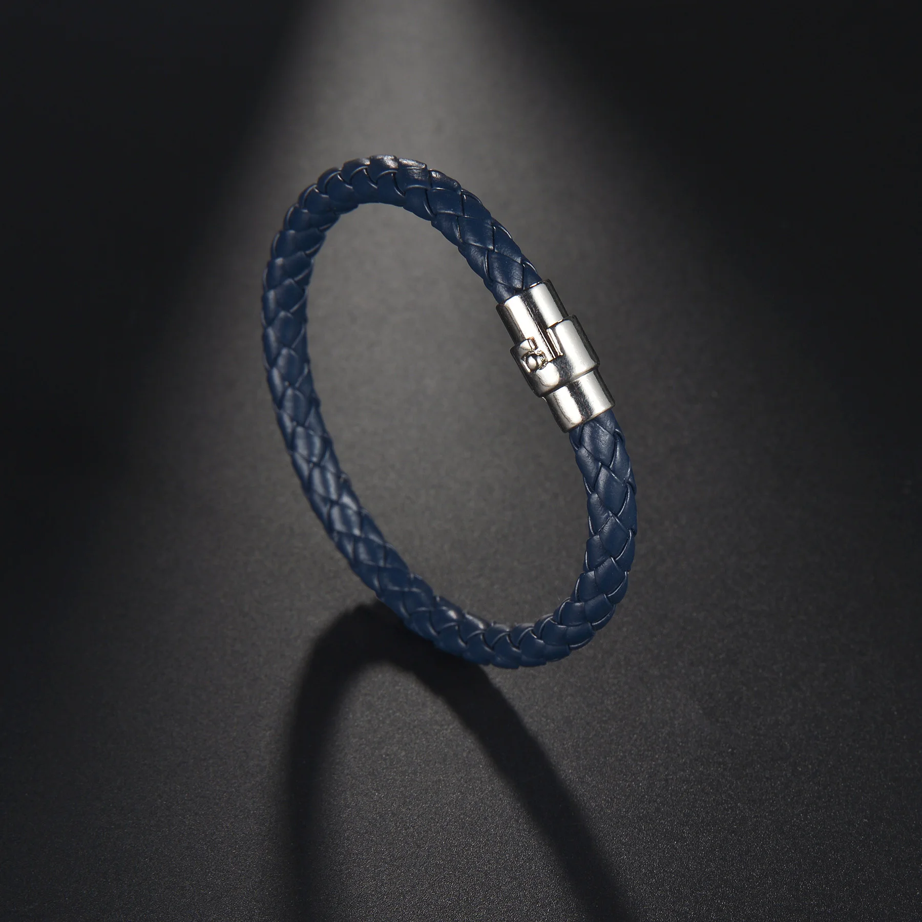 MeMolissa Trendy Leather Bracelets Men Stainless Steel Multilayer Braided Rope Bracelets For Male Female Bracelets Jewelry Gift