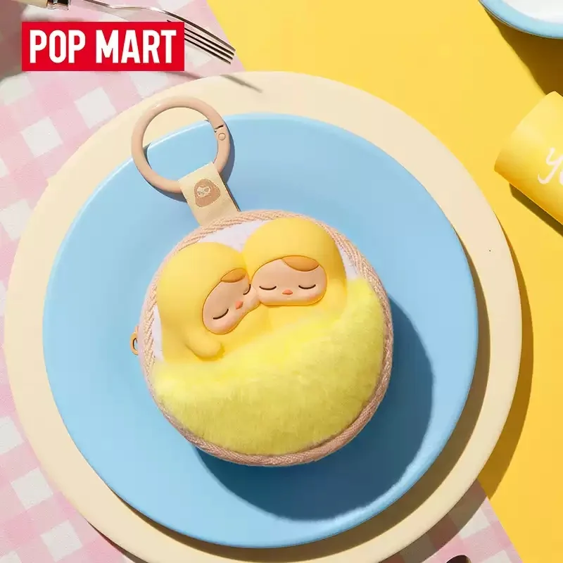 POPMART PUCKY EGG Beanie سلسلة سماعة حقيبة صندوق أعمى تخمين حقيبة اللعب الأصلية دمية لطيف أنيمي الشكل الحلي هدية #2