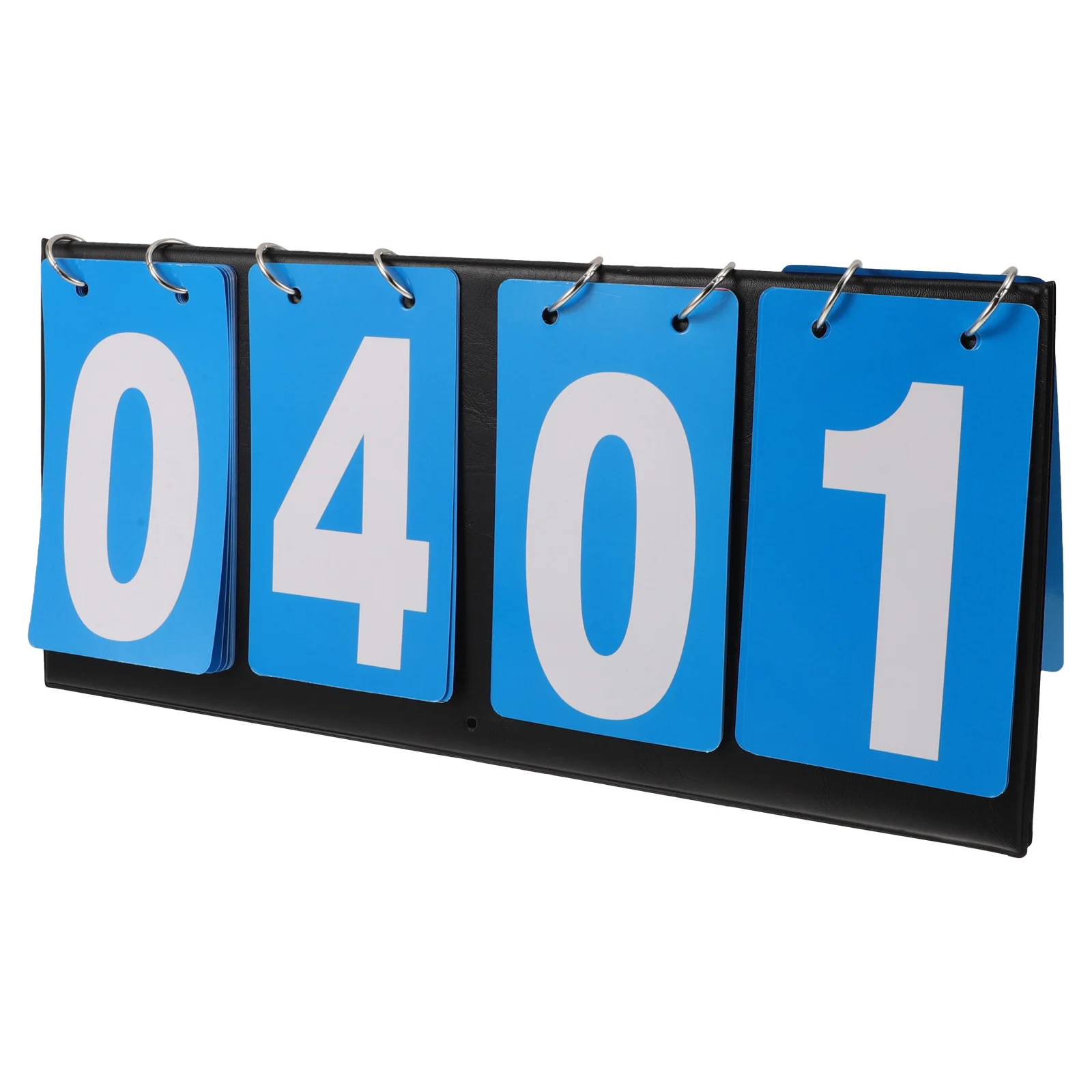 

Basketball Scoreboard Volleyball Chart Tennis Keeper Portable Outdoor Manual Flip Tabletop Score Card for Sports