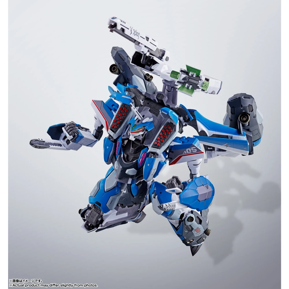 In Stock Original BANDAI DX CHOGOKIN Hayate Immelmann Use Supersiegfried VF-31J Figure Action Anime Macross Delta Genuine Model