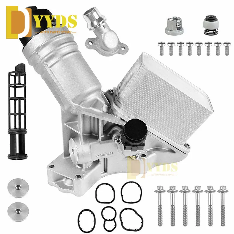 

11428583895 Aluminum Oil Filter Housing Oil Cooler For BMW X3 X4 340i 440i M240i F36 xDrive, B58 3.0L Turbocharged B58 L6 Engine