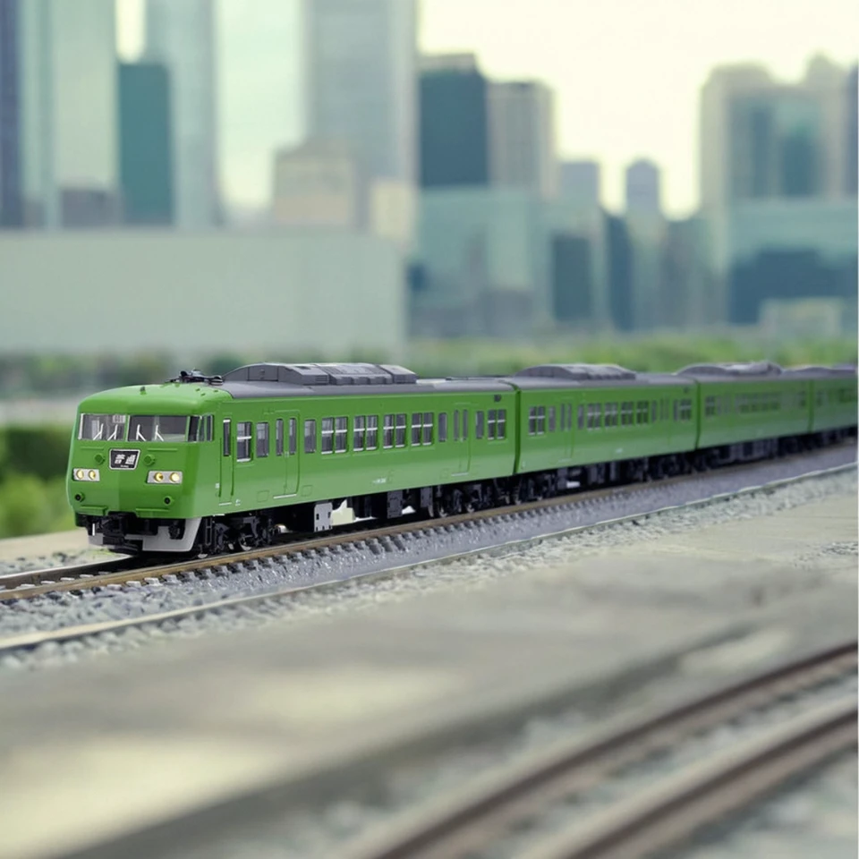 TOMIX N-type 1/160 Toy Train JR 117-300 Series 98782 Suburban