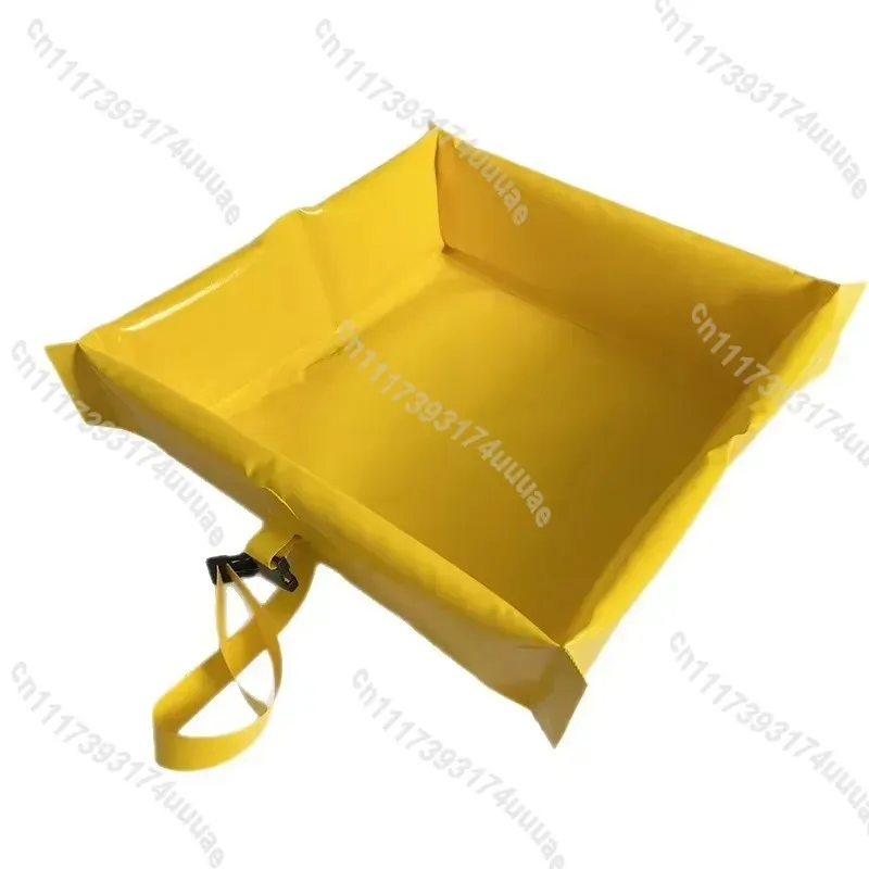 Foldable Oil Spill Containment Pool Anti Leak Workshop Floor Protector Cleaning Tray Drip Catcher Weir Barrier for Garage