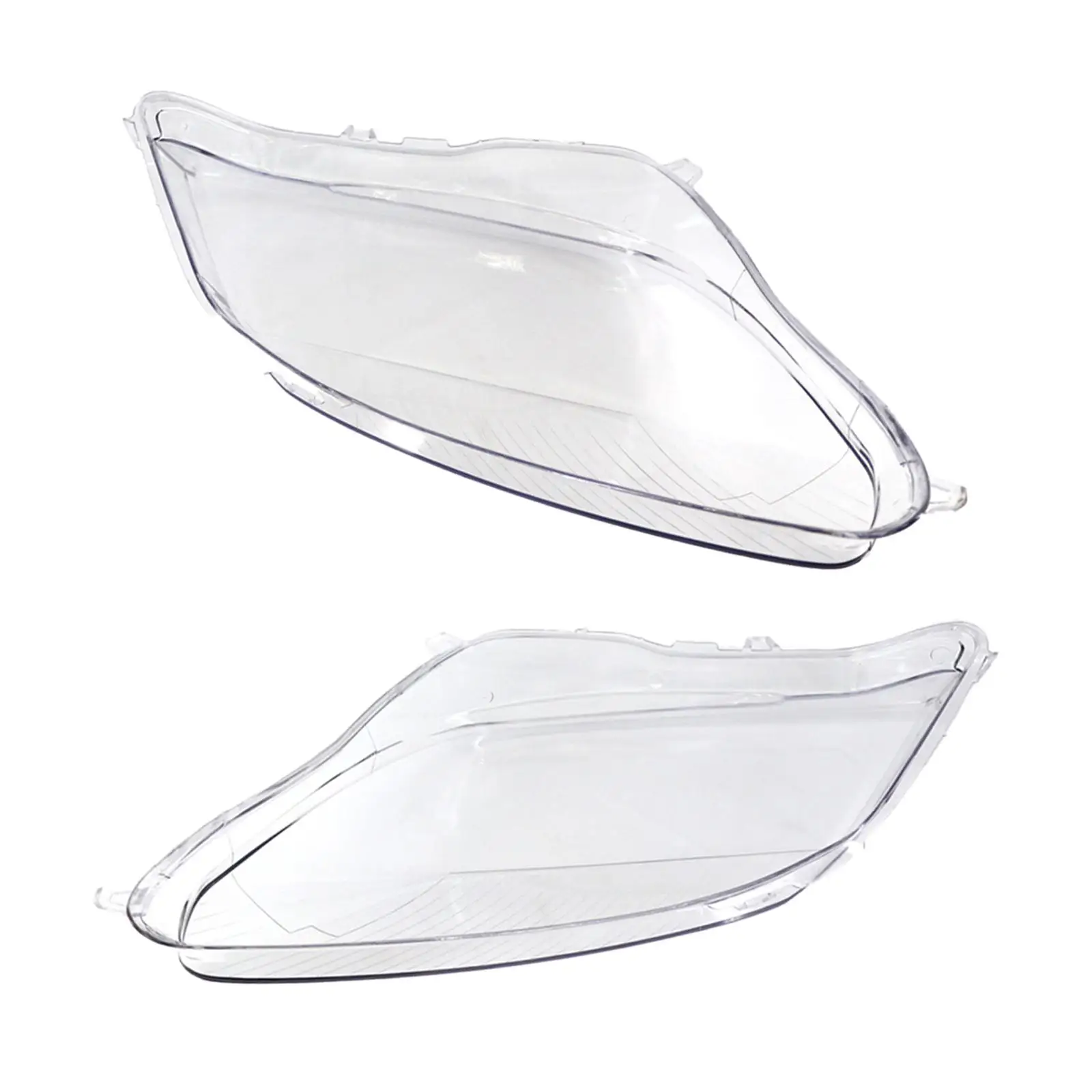 Clear Headlight Lens Cover Professional Durable Automobile Front Headlamp Shell for Opel ASTRA H 03/04-12/09 Modification