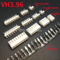 10PCS VH 3.96mm 2P 3P 4P 5P 6P 7P 8Pin Male Plug   Female Housing   Terminals VH3.96 Connector