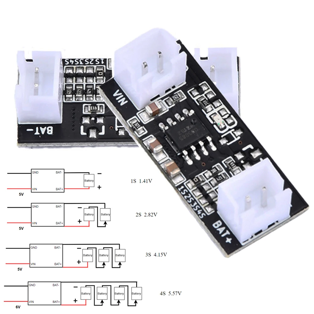 USB Type-c Lithium Battery Charging Module 1-3S 5V 500mA 18650 Li-ion Battery Charge Board Cjc5288 With Protection