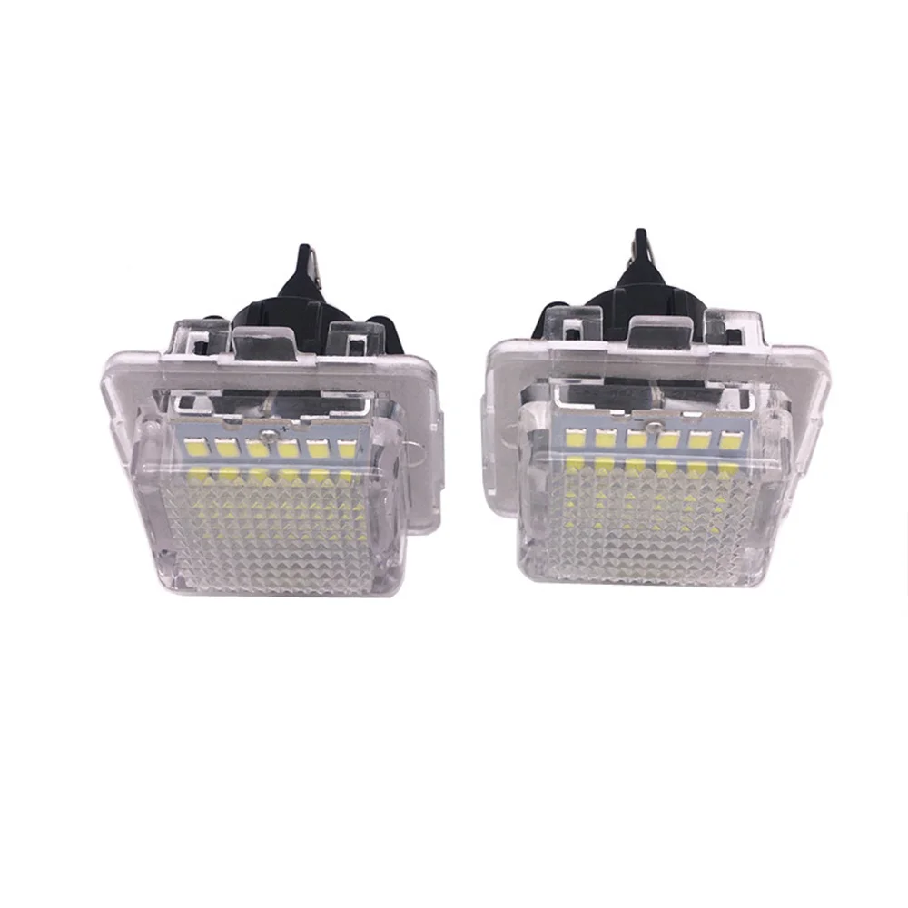 Освещение для автомобильного номерного знака для Benz Φ, Освещение номерного знака для Benz W204 (5D) W207 W212 W216 W221 6000K 12V 18 светодиодов