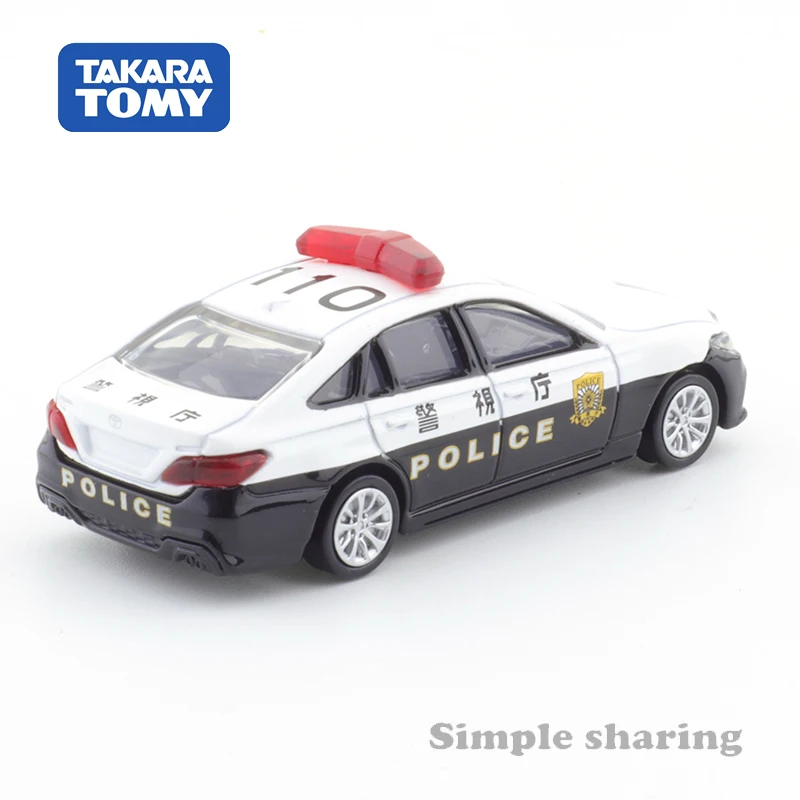 Takara Tomie Premium Tp10 Toyota Kroon Politie Auto Legering Motorvoertuig Diecast Metalen Model Kids Kerstmis Speelgoed Voor Jongens