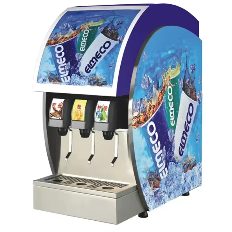 3 Tank Commercial Slushy Machine Frozen Margarita Slush Machine with Heater for Beverage Shop Restaurant
