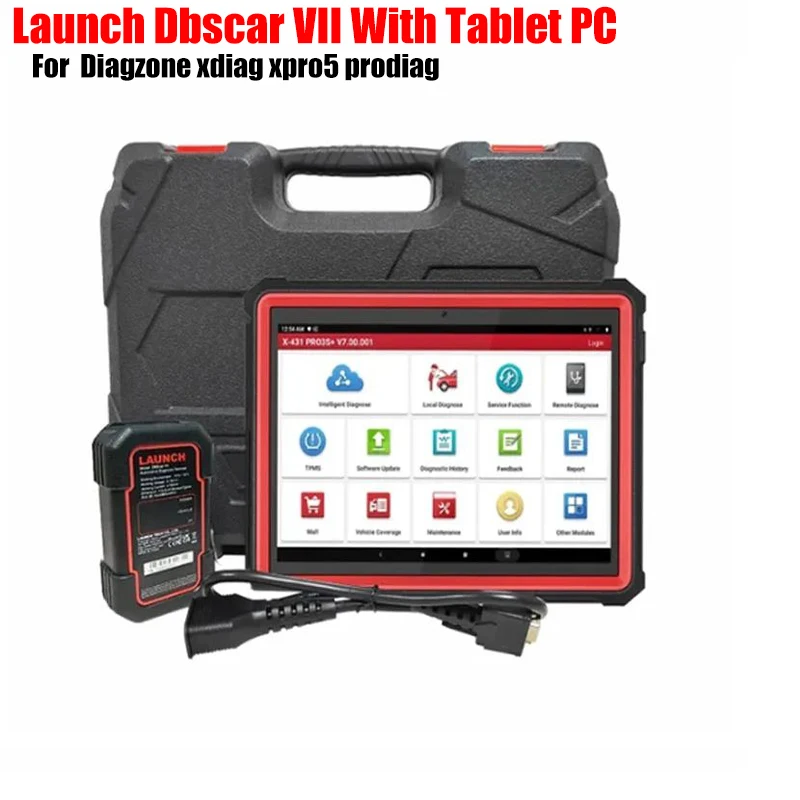 Original LAUNCH X431  DBScar 7 Thinkdiag 2 work with Tablet PC PK Thinkdiag Golo Pro DBScar 5 Thinkcar Pro Diagnostic