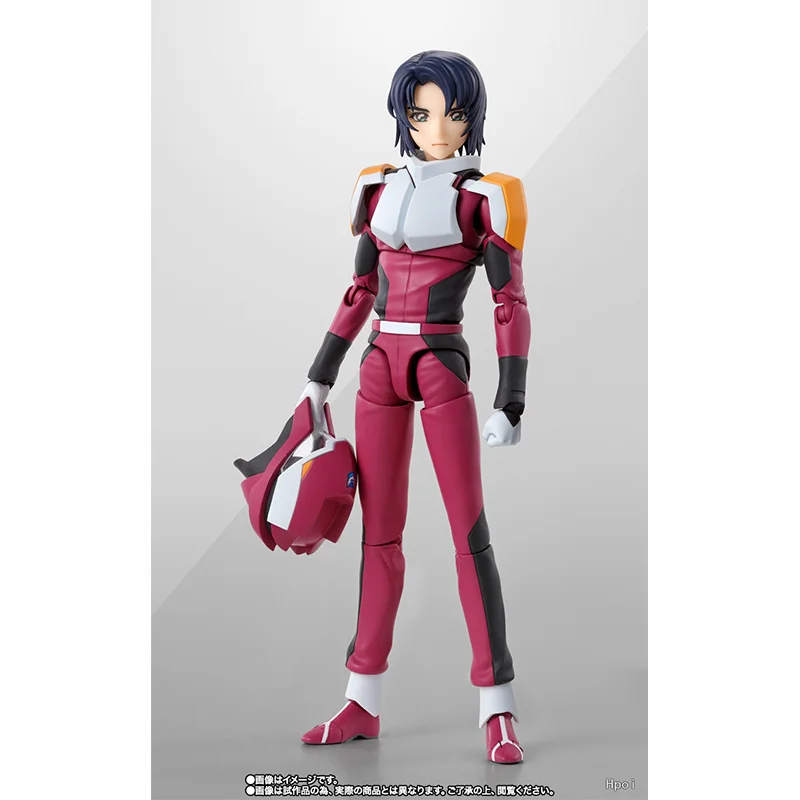 Bandai S.H.Figuarts Athrun Zala Compass Pilot Suit Gundam Seed Freedom 16Cm Original Action Figure Model Toy Gift Collection