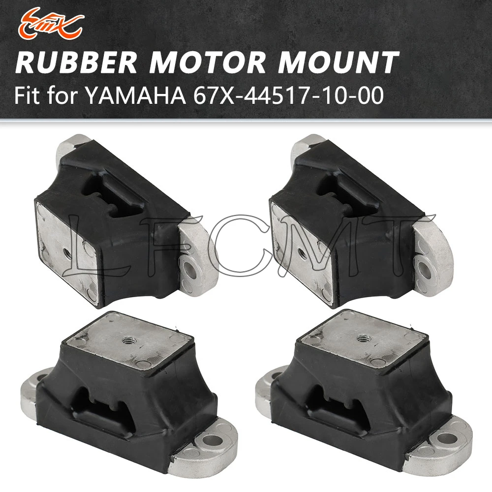 

Fit for YAMAHA 67X-44517-10-00 V1 SPORT FX SHO CRUISER HO SHO SVHO DELUXE VX LIMITED GX1800 VX1800 4PCS Engine Rubber Mount