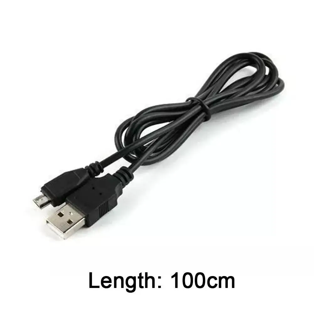 Mini USB Data Cable, USB To Mini 5pin Cable, T-shaped V3 Data Cable, Black Oxygen Free Copper