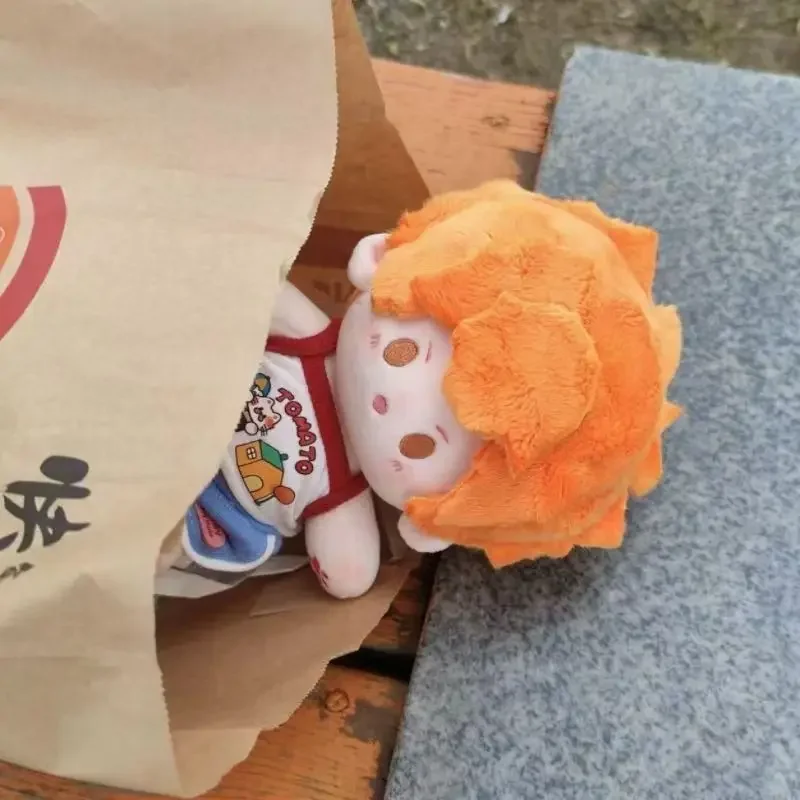 20cm  Anime Haikyuu Cute Hinata Shoyo Figure Plush Puppet Toys for Kids Adults Cotton Dolls Dress-up Stuffed Collectible Gifts