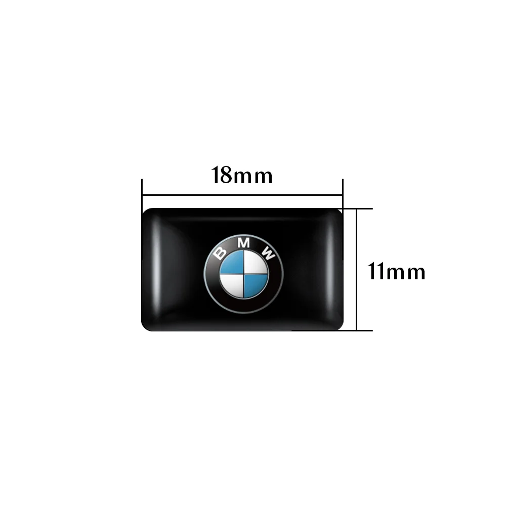 10/20Pcs 3D Car Styling Epoxy Emblem Sticker Badge Decoration Decal Sticker For BMW M3 M4 M5 G42 G30 G20 E39 E36 E87 E53 F44 F07