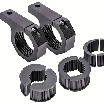 2ks montážní držák pro silniční světla, hliníkové sady svorek na vodorovnou lištu 1/1,5/1,75/2 palce, svorky na rolovací klec pro čtyřkolky a UTV 10 nejlepší prodej 1palcové trubkové objímky - №8