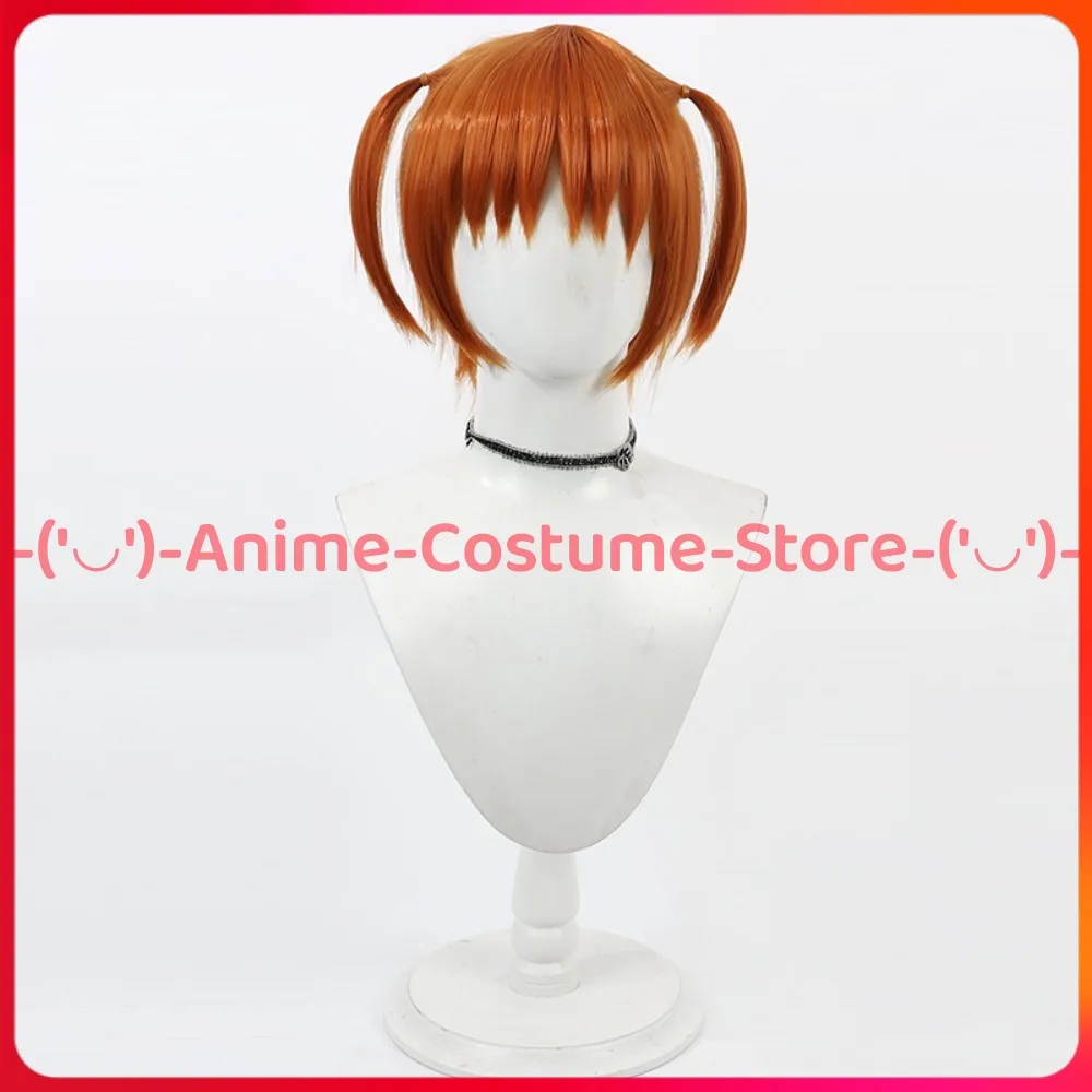 فتاة سحرية غنائية Nanoha Takamachi Nanoha شعر مستعار تأثيري أنيمي شخصية هالوين كرنفال زي حفلة الباروكات الشعر الاصطناعية