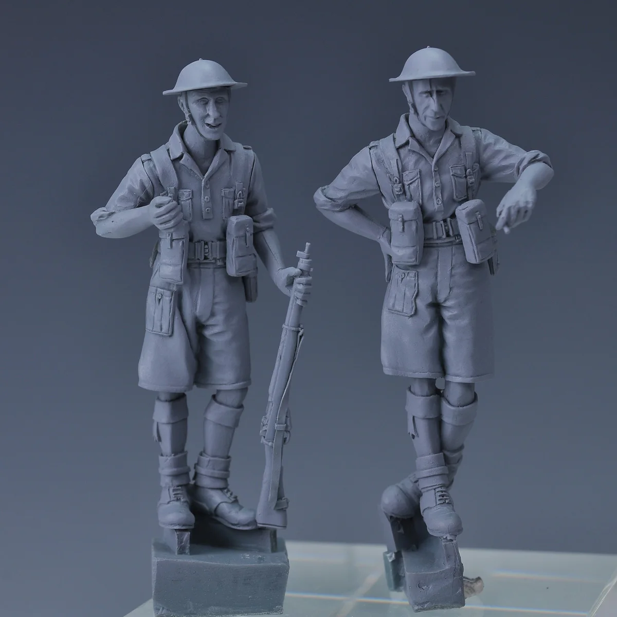 New Comes 1/35 BRITISH Soldiers(2pcs/set) WA#35374 Resin Model Kits