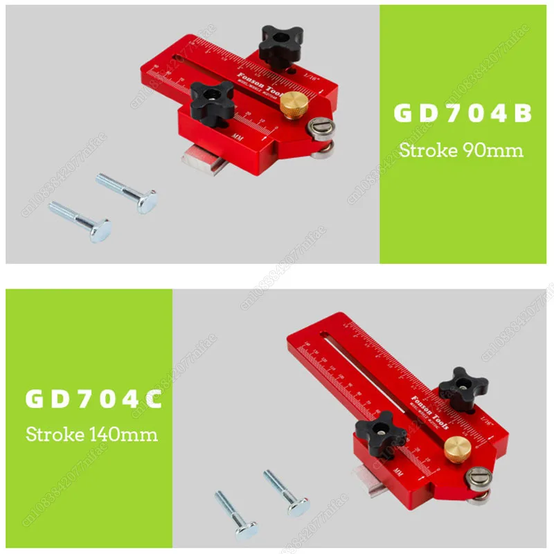 새로운 확장 얇은 립 지그 테이블 톱 지그 가이드, 반복 좁은 스트립 절단용, 90mm, 140mm, 테이블 톱 라우터 테이블 밴드와 함께 작동