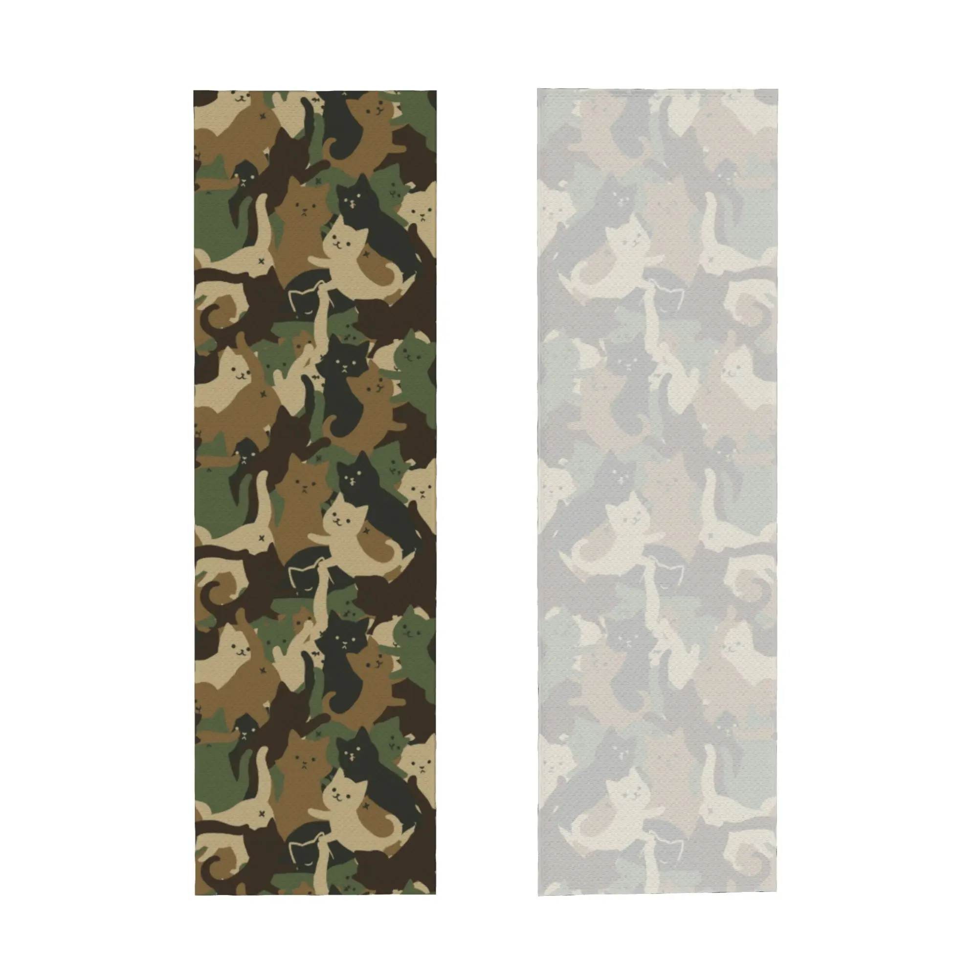 Cats Camouflage Towel Quick Drying Camo Super Soft  Fitness and Outdoor Activities Towels