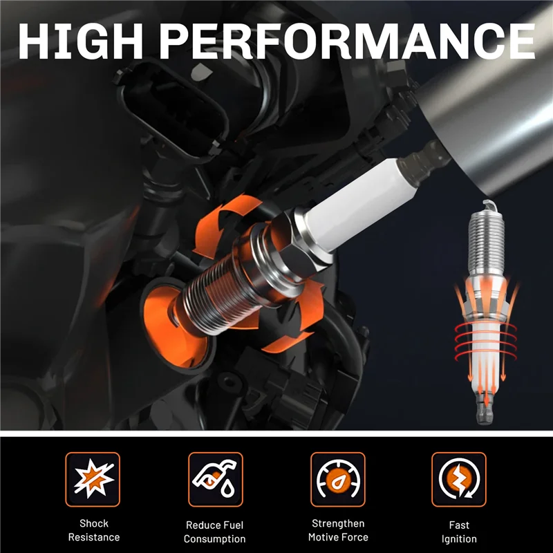 

【Price Drop !!】 8X 19297035 Ignition Wires& 8X 41962 Spark Plug Set For Chevy GMC 4.8L 5.3L 6.0L Savana 2500 3500