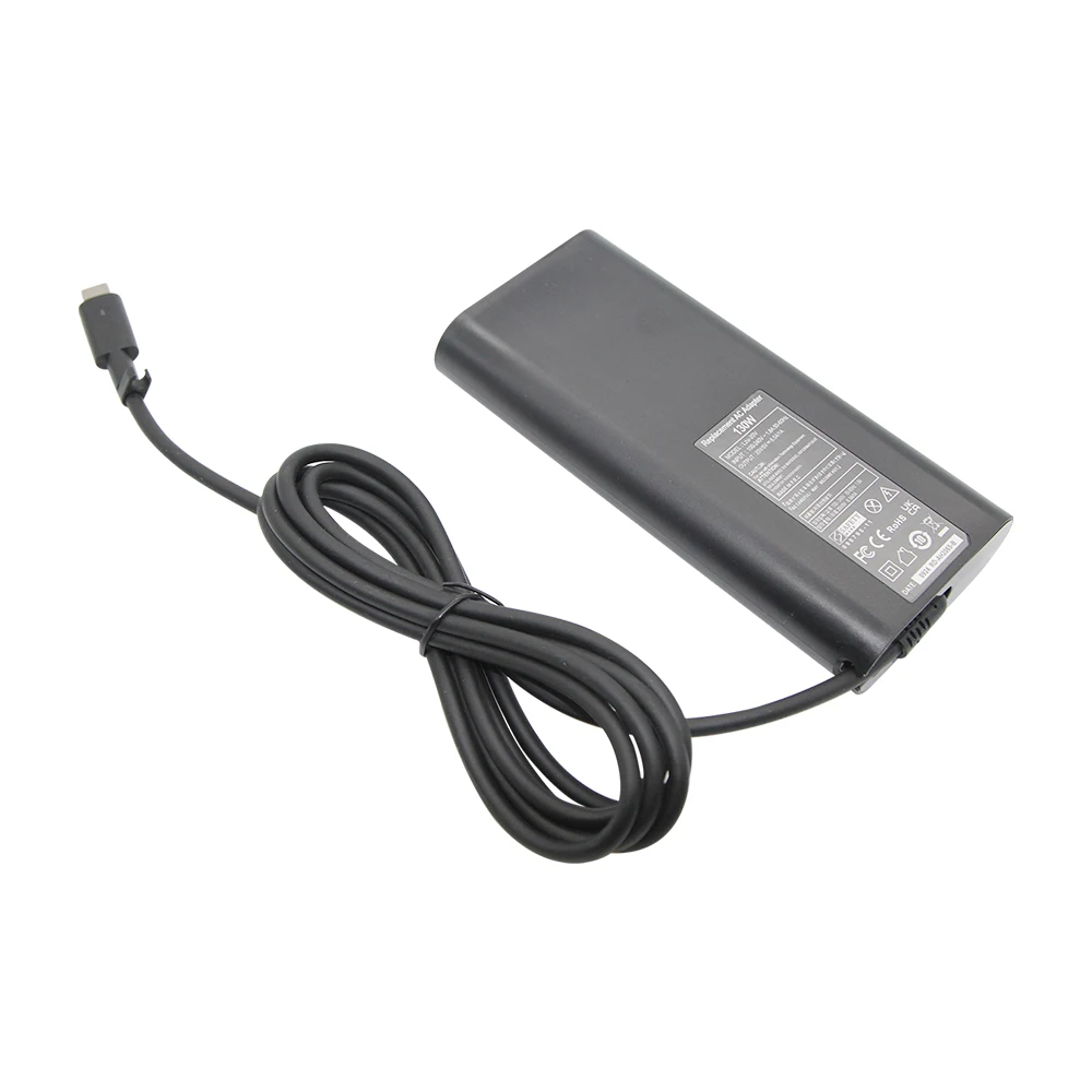 Zasilacz do laptopa 130W 20V 6.5A Type-C do Dell XPS 15 9570 9575 DA130PM170 HA130PM170 HA130PM130 K00F5 — zdjęcie produktu 6