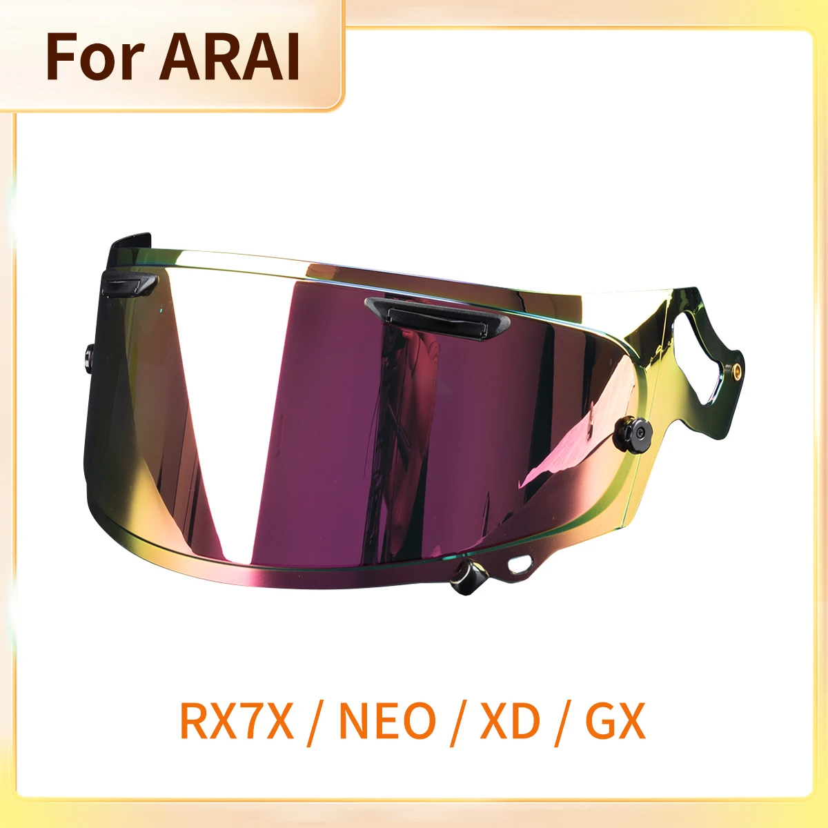

Helmet Lens for ARAI RX7X-NEO Motorcycle Helmet Visor Full Face Helmet Glasses Motorbike Helmet Discoloration Lens Shield Lens