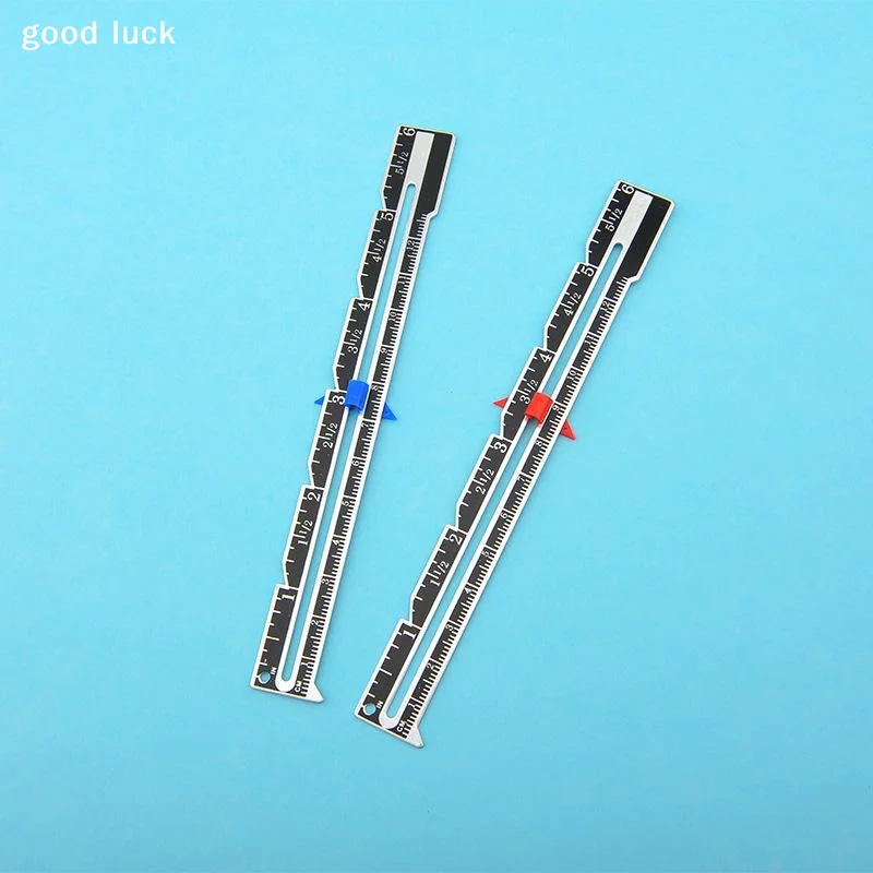 Answer1pc Metal Sliding Guage, Sewing Measuring Tool, Sewing Guage For Quilting And Sewing, Sewing Accessories, Sewing Notions